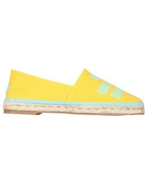 DSquared² Organic Canvas Espadrille - Yellow