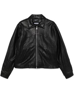 Enfants Riches Deprimes Enfants Reichtum Decimes Principe de L'Amour Lederjacke - Schwarz