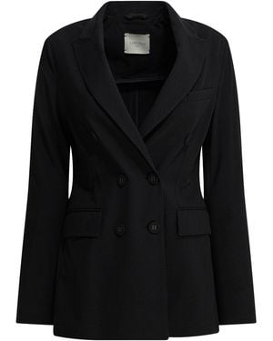 Circolo 1901 Cotton Elastane Jacket - Black