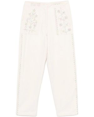 Antik Batik Alex Pant - White