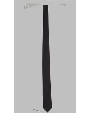 BOSS Cravatta Formale Con Motivo Jacquard - Grey
