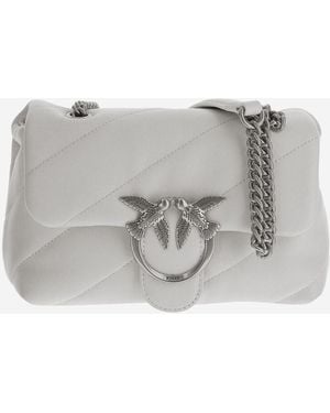Pinko Love Mini Puff Bag - Gray