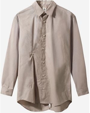 THE GARMENT Cyprus Stretch Cotton Shirt - Brown