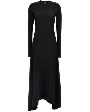 Vetements Dress With Logo - Black