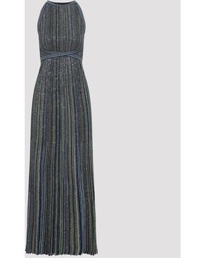 Missoni Sleeveless Long Dress - Gris