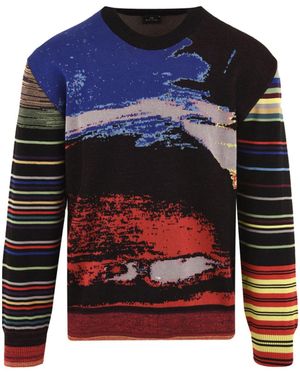 Paul Smith Pullover schwarz - Blau