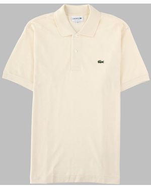 Lacoste Polo Con Logo - Natural
