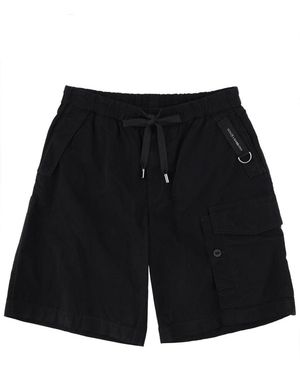 Dolce & Gabbana Solid Shorts - Black