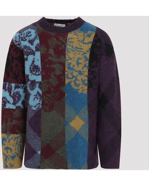 Dries Van Noten Matadi Pullover - Blau