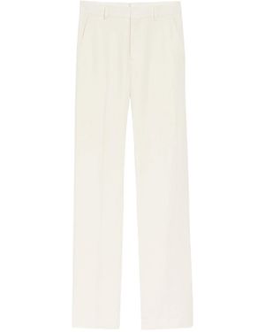 Ami Paris Straight Trousers - White