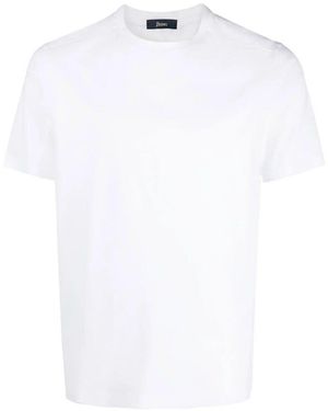 Herno Cotton Blend T Shirt - White
