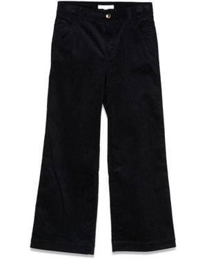 Chloé Velvet Trousers - Black