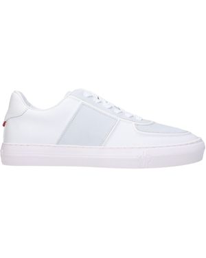 Moncler Neue York Leather Trainers - White
