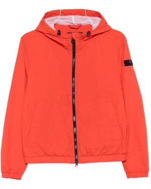 Peuterey Kapuzenjacke mit Reißverschluss - Rot