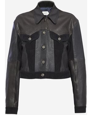 Versace Leather Jacket - Black