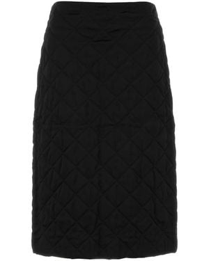 Jil Sander Viscose Skirt - Black