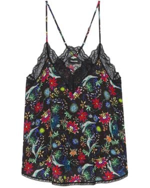 Zadig & Voltaire Christy Soft Virgin Garden - Black