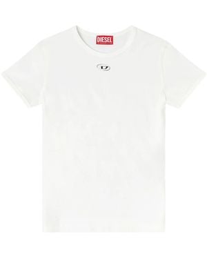 DIESEL Stone-Washed Effect T-Shirt - Pink