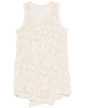 Comme des Garçons Cotton Blend Tank Top - White