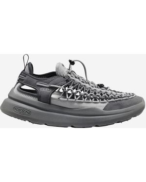 Keen Uneek Fabric Sandals - Grey