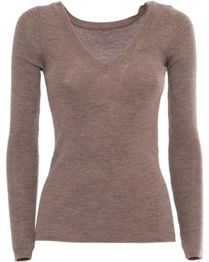 P.A.R.O.S.H. Pullover - Braun