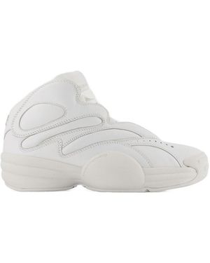 Alexander Wang Aw Hoop Sneakers Leather blanc - Gris