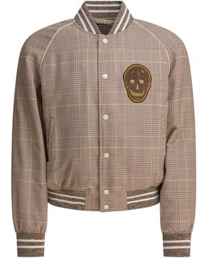 McQueen Bomber Jackets - Brown