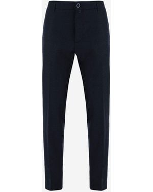 Jacob Cohen Stretch Wool Pants - Blue