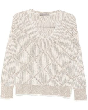 D. EXTERIOR Jumpers - White