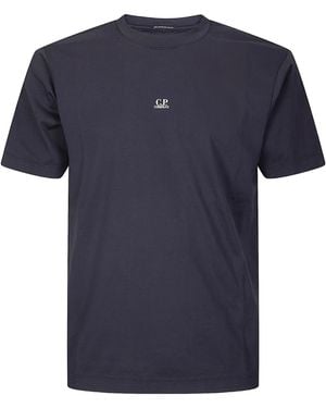 C.P. Company T Shirts Short Sleeve - Blue