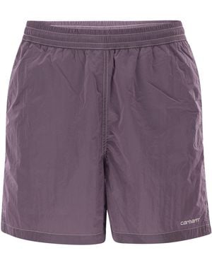 Carhartt Badeanzug mit Logo - Lila