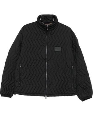Emporio Armani Quilted Down Jacket - Black