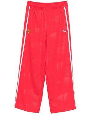 PUMA Ferrari T7 Oversized Broek - Rood