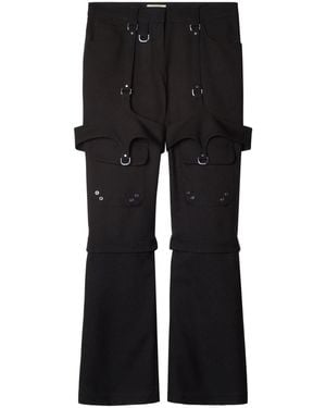 Off-White c/o Virgil Abloh Stretch Polyester Blend Cargo Pant - Black