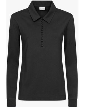 Dries Van Noten 06140 Herst 2603 W.K.Polo - Black