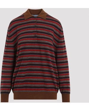 Prada Polo De Cachemira - Rojo