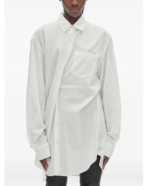 Ann Demeulemeester Elisabeth Long High Comfort Shirt - White