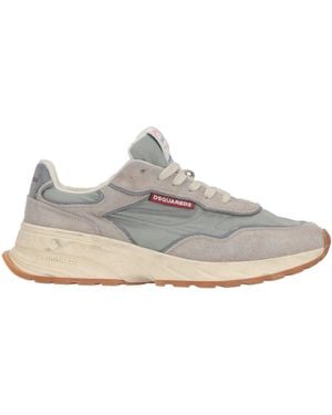DSquared² Schnür-Low-Top-Sneaker - Weiß