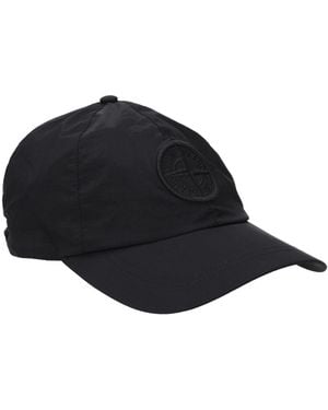 Stone Island Hats Polyamide And - Black