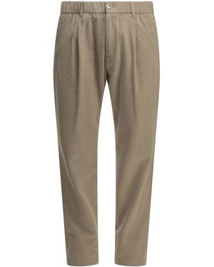 Herno Wolmix Sasual Broek - Naturel