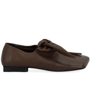 Uma Wang Lace-Up Shoe - Brown