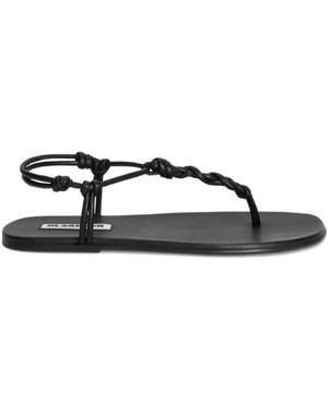Jil Sander Sandalen Met Platte Zolen - Meerkleurig