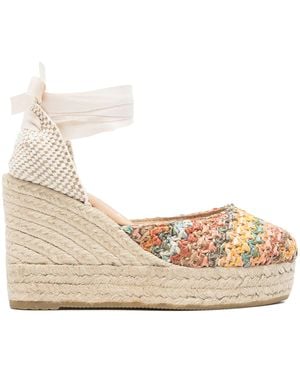 Manebí Wedge Espadrilles - Natural