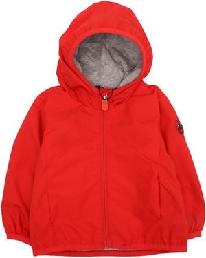 Save The Duck Coco Baby Hooded Jacket - Red