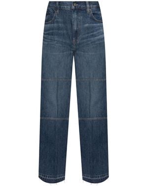 Helmut Lang Vaqueros Rectos - Azul