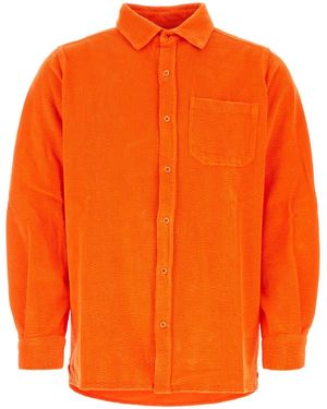 ERL Oranje Corduroy Shirt