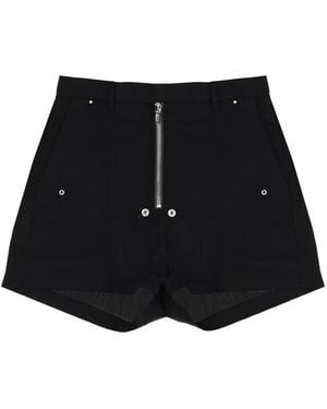 Rick Owens Solid Shorts - Black