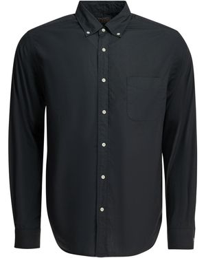 Beams Plus Camisa casual "B.D. Color Broad" - Azul