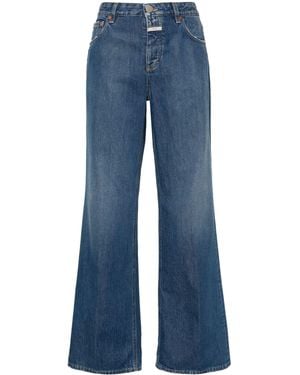 Closed Wide Leg Denim Jeans - Blue