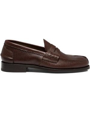 Saxone Of Scotland "Arran" Loafers - Brown